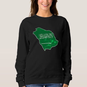 Saudi-Arabien Fußball-Anhänger Besucher Araber Ara Sweatshirt