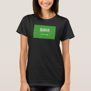 Saudi-Arabien Fußball Saudi-Arabien Flaggenfußball T-Shirt