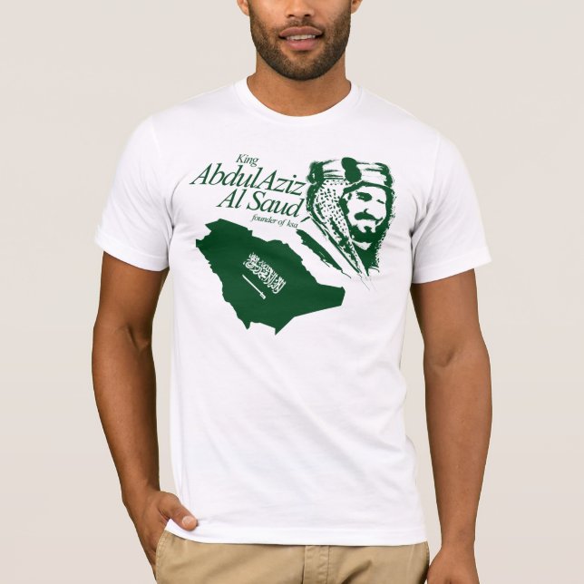 Saudi-Arabien - König abdulaziz T-Shirt (Vorderseite)