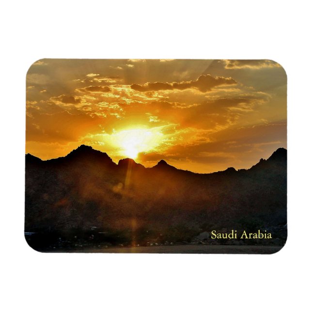 Saudi-Arabien Magnet (Horizontal)