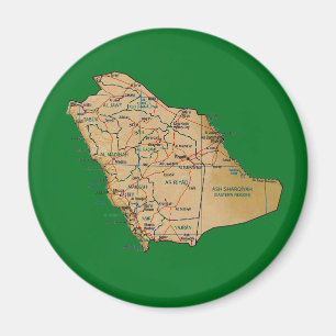 Saudi-Arabien - Mappnet Magnet