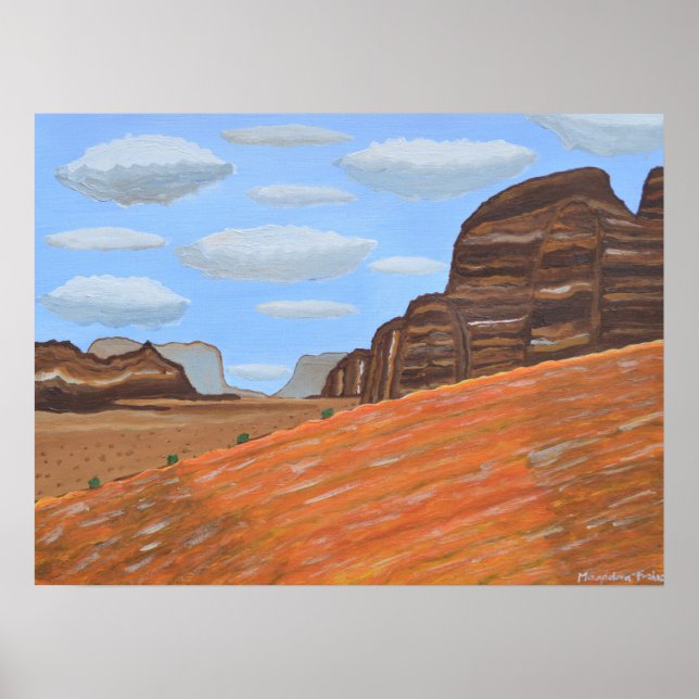 Saudi-Arabien Poster (Vorne)