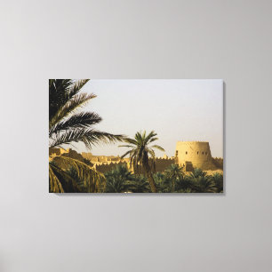 Saudi-Arabien, Riad, Altstadt von Saud Al-Diriya Leinwanddruck