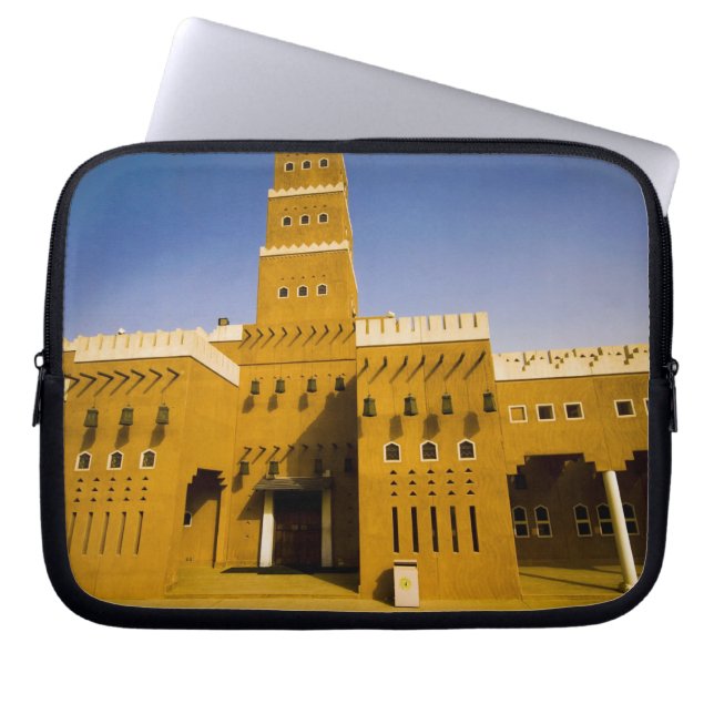 Saudi-Arabien, Riad, Moschee von Al Diriya Laptopschutzhülle (Vorderseite)