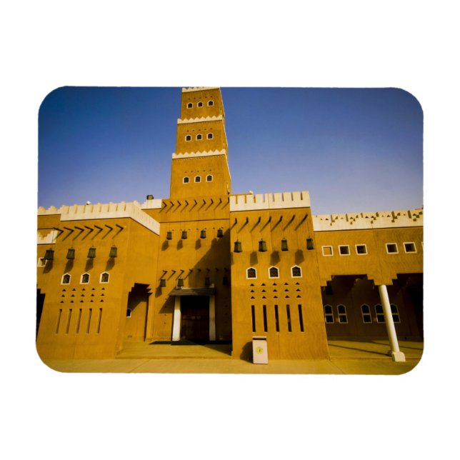 Saudi-Arabien, Riad, Moschee von Al Diriya Magnet (Horizontal)