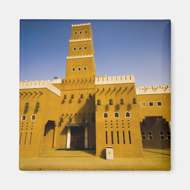 Saudi-Arabien, Riad, Moschee von Al Diriya Magnet (Vorne)