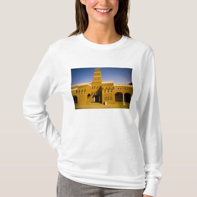 Saudi-Arabien, Riad, Moschee von Al Diriya T-Shirt (Vorderseite)