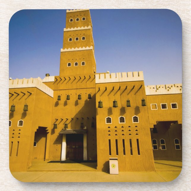Saudi-Arabien, Riad, Moschee von Al Diriya Untersetzer (Vorderseite)