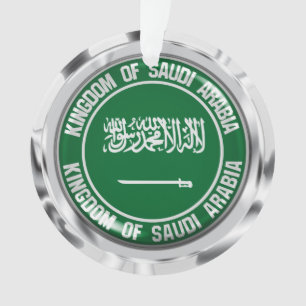 Saudi-Arabien-Runde Ornament