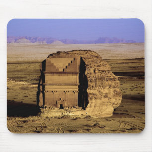 Saudi-Arabien, Standort von Madain Saleh, alt Mousepad