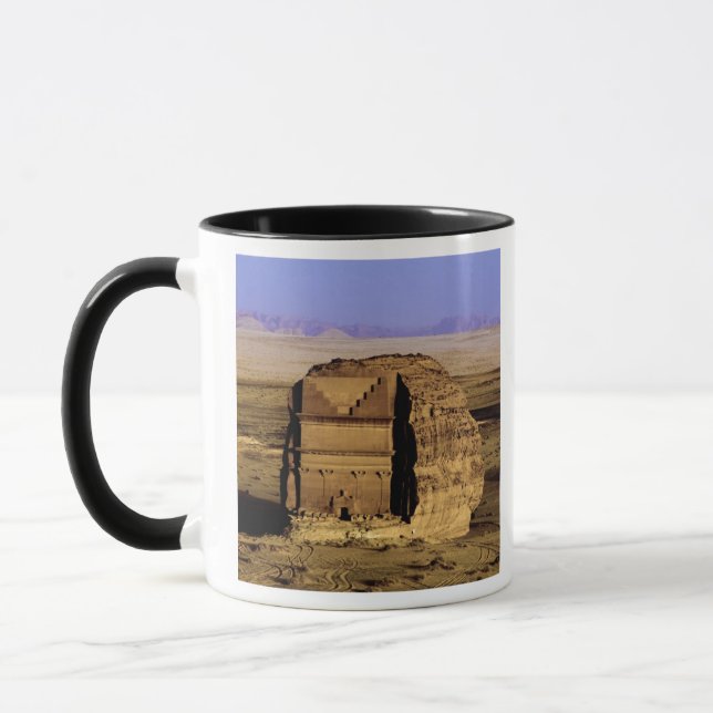 Saudi-Arabien, Standort von Madain Saleh, alt Tasse (Links)