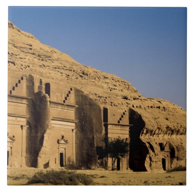 Saudi-Arabien, Standort von Madain Saleh, alte 2 Fliese (Vorderseite)