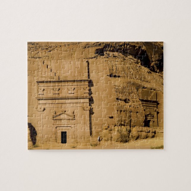 Saudi-Arabien, Standort von Madain Saleh, alte 3 Puzzle (Horizontal)