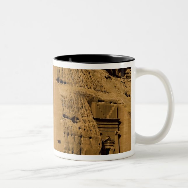 Saudi-Arabien, Standort von Madain Saleh, alte 3 Zweifarbige Tasse (Rechts)