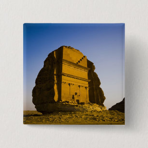 Saudi-Arabien, Standort von Madain Saleh, alte 4 Button