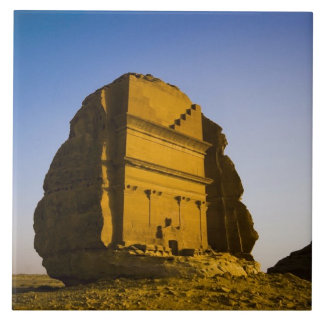 Saudi-Arabien, Standort von Madain Saleh, alte 4 Fliese (Vorderseite)