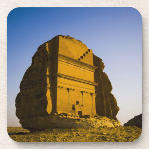 Saudi-Arabien, Standort von Madain Saleh, alte 4 Getränkeuntersetzer