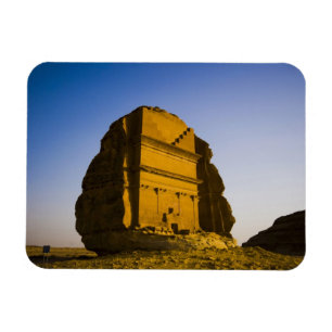 Saudi-Arabien, Standort von Madain Saleh, alte 4 Magnet