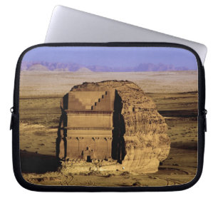 Saudi-Arabien, Standort von Madain Saleh, antike Laptopschutzhülle