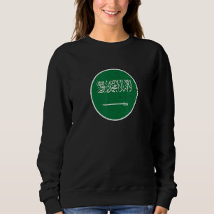 Saudi-Arabien Stolz Saudi-Arabische Flagge 3 Sweatshirt