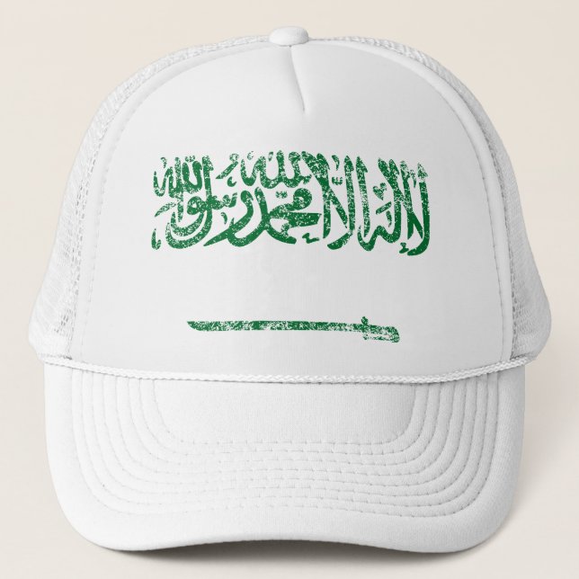 Saudi-Arabien Truckerkappe (Vorderseite)