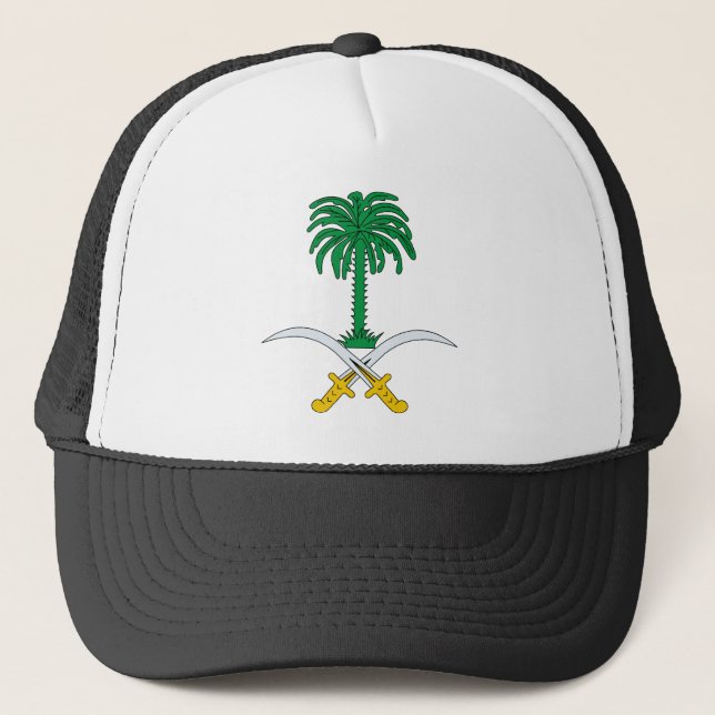 Saudi-Arabien Wappen Truckerkappe (Vorderseite)