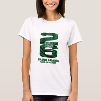 Saudi-Arabien Weltmeisterschaft 2026 - Green Falco T-Shirt