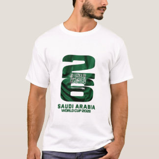 Saudi-Arabien Weltmeisterschaft 2026 - Green Falco T-Shirt