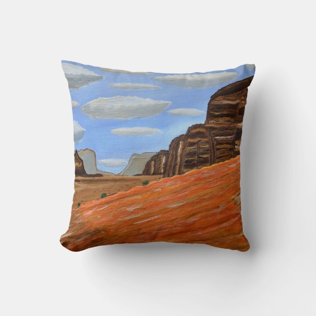 Saudi-Arabien werfen Pillow Kissen (Vorderseite)