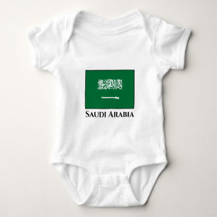 Saudi-Arabienflagge Baby Strampler