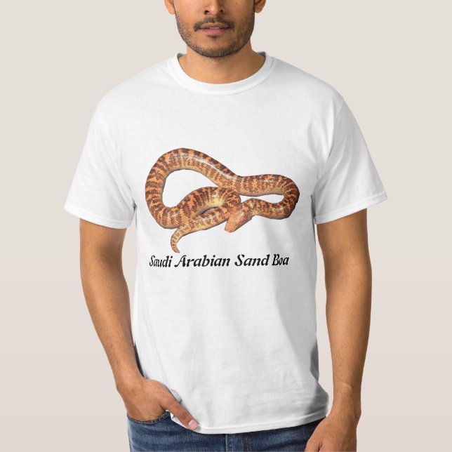 Saudi-arabischer Sand-Boa-Wert-T - Shirt (Vorderseite)