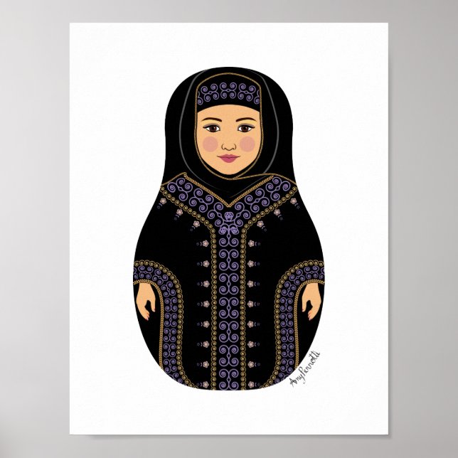 Saudi Matryoshka Poster (Vorne)