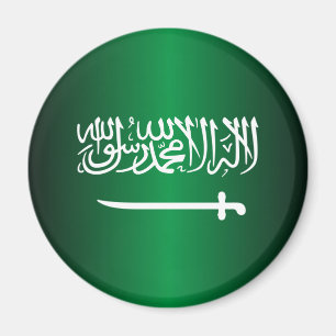 Saudische Flaggen-Magneten Magnet