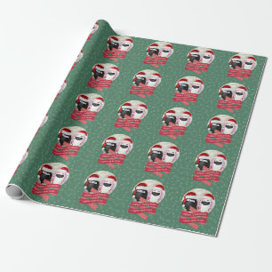 "Saudisches HABIBI eggs" Spaß-Packpapiergrün Geschenkpapier
