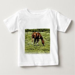Sauerampfer-Pferd Baby T-shirt
