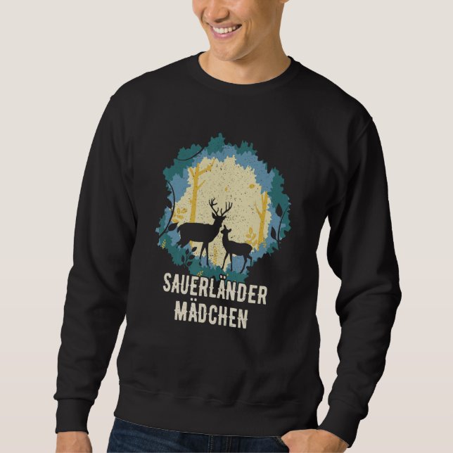 Sauerland Germany Sauerlander German Hiking 11 Sweatshirt (Vorderseite)