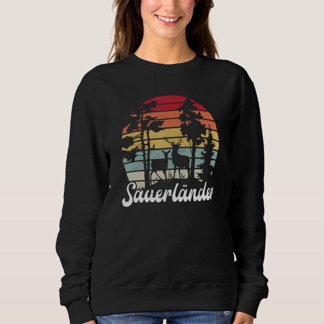 Sauerland Germany Sauerlander German Hiking 14 Sweatshirt (Vorderseite)