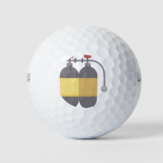 Sauerstofftank Golfball (Vorderseite)