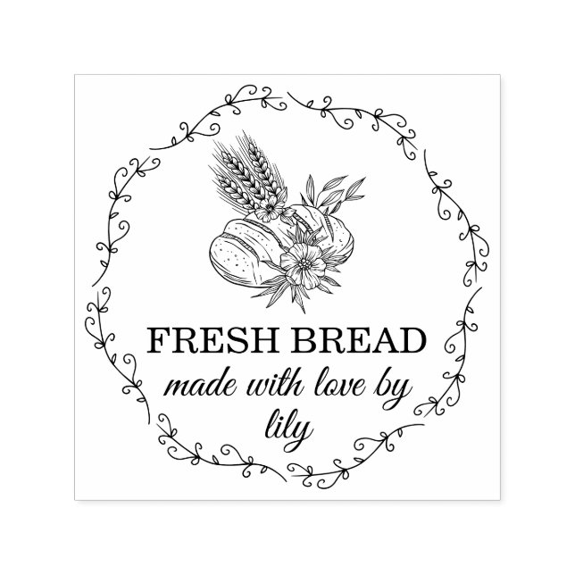 Sauerteigbrot Backen Permastempel (Design)