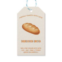 Sauerteigbrot Rustikale Bäckerei-Produktetiketten