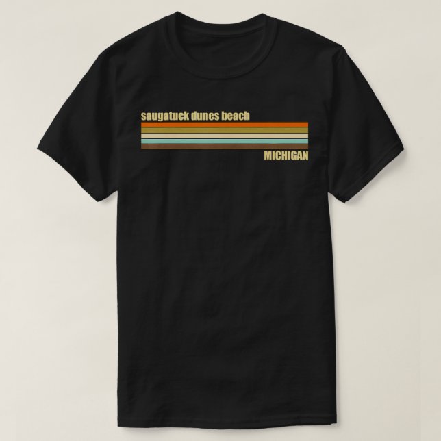 Saugatuck Dunes Beach T-Shirt (Design vorne)