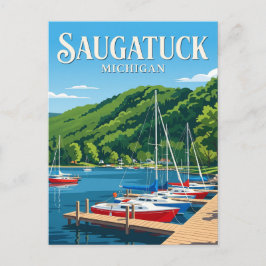Saugatuck USA Postkarte