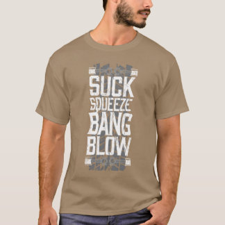 Saugen Quetschen Knall Blasen vintage vintage T-Shirt