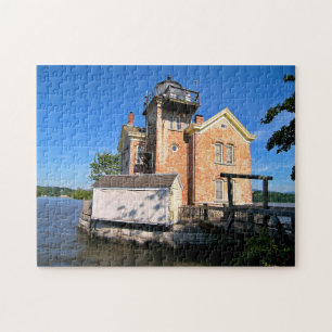 Saugerties Leuchtturm, der Hudson New York Puzzle