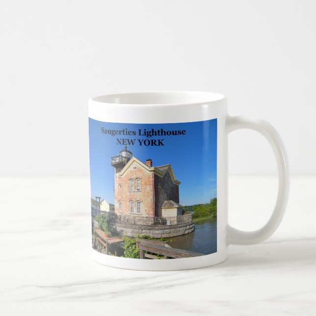Saugerties Leuchtturm, New- YorkTasse Kaffeetasse (Rechts)