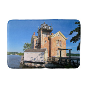 Saugerties Lighthouse, New York Bath Mat Badematte