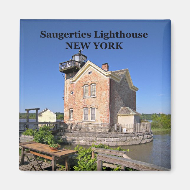 Saugerties Lighthouse, New York Magnet (Vorne)