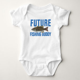 Säugling Future Fishing Buddy Ein-Stück-Bodysuit Baby Strampler