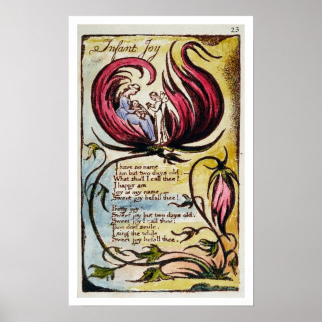 'Säugling Joy', Platte 23 von 'Songs of Innocence  Poster (Vorne)