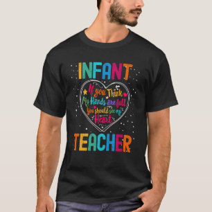 Säugling Lehrer Wertewoche Zurück zur Schule Er T-Shirt